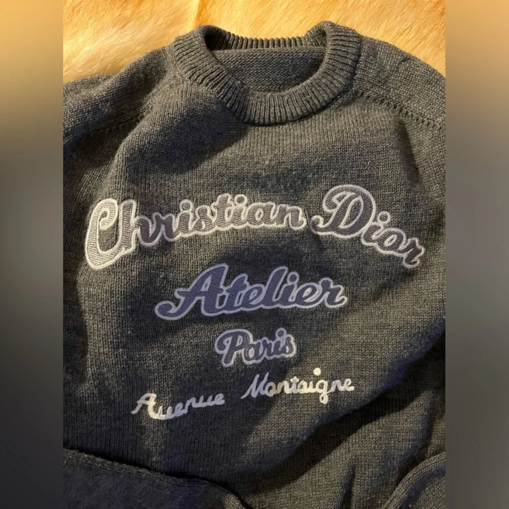 Christian Dior Dior Pullover Sweater Sweatshirt mens sz Large